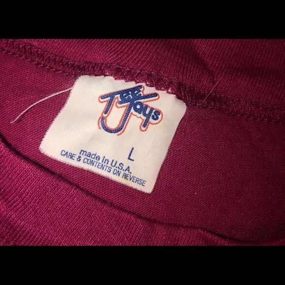 Vintage 80’s Yes 90125 Concert T Shirt Size Large 1984‎ Sleeveless Tee Jays - Picture 3 of 4